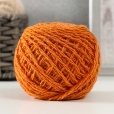 Acryl yarn 100% acrylic, 100m/40 ± 5 g (sea buckthorn)
