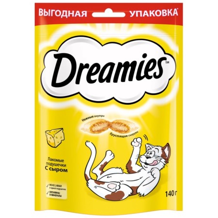Dreamies treat for cats, cheese, 140 g-7