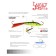 Balancir Lucky John Fin 4 + tee, 6 cm, color 31rt blister