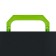 A4 portfolio folder, 700 μm, 1 department, calligrata, black with Salatov