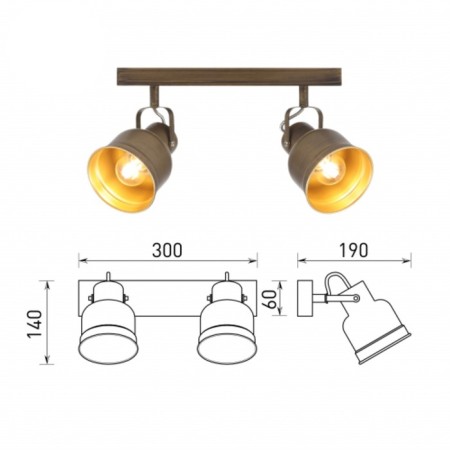 Lamp Inessa 7035-702 2he27 40W-8