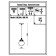STL LUCE Sus. SL234.403.01. Varieta. 1x40 W, E27, 14x14x23 cm, black color, gold