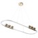 Jerrysto lamp LED 86W gold 90x29.5x9-100 cm Bayerlux
