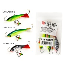 Balancir Lucky John set 5 MIX for deep fishing, 3 pcs.