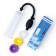 Pump for penis of the oki, vacuum, pear, ABS plastic, 23 cm, transparent