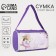 Children's sports bag for lightning girls, external pocket, lilac color