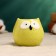 Pot "Owl Green" 5x6cm