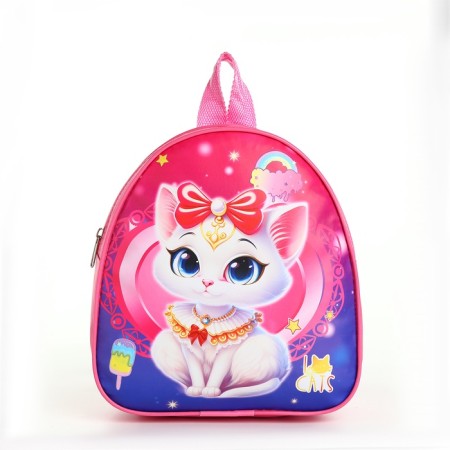 Baby backpack on lightning, "chosen", pink color-6