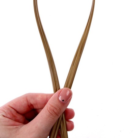Rang for weaving is artificial, length - 60 m, ocher color-8