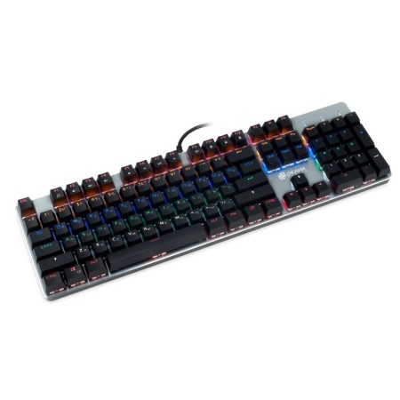 Keadlor Rick 970g Dark Knight Mechanical Black/Silver USB for Gamer Led-3