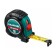 Roulette Kraftool X-Drive 34122-03-19_z02, shock-resistant trimmed case, 3 m x 19 mm