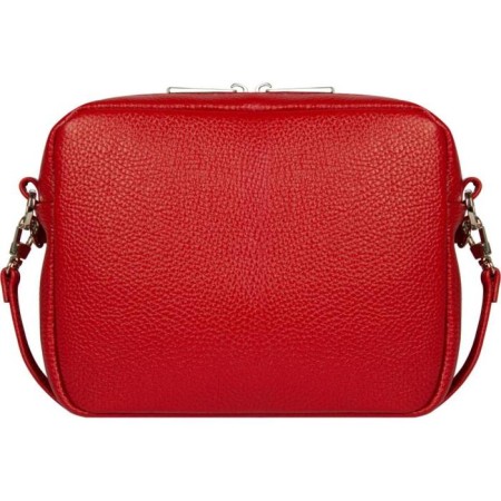 Cross-Bodi bag with Mumi zipper, with a cosmetic bag, red color-3