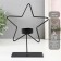 Summary Metal for 1 candle "Star" d = 4 cm black 14.5x6x19.5 cm