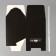 Gift folding box, packaging, “black”, 18 x 18 x 18 cm