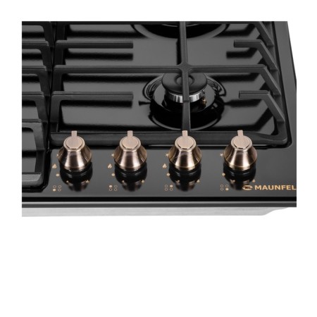 Hlect surface Maunfeld Eghe.64.63cb.r/G, gas, 4 burners, black-5