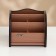 Organizer 5 sections, a series of ash shimo dark with Kant Dark, 13.5*17cm