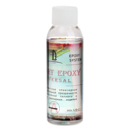 Epoxy resin + hardener Luxart Epoxy, 150 g, transparent-1