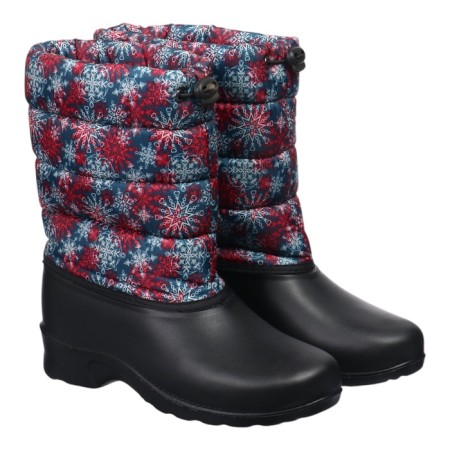 Combined boots with a latch, artificial fur, size 40, color mix-14