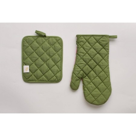 Kitchen kit No. 1: Take, mittens, towel 38x63 cm-2