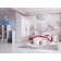 A set of ottomans "Alice", 2 pcs, pink color