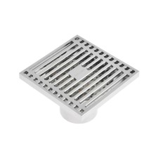 Gag Aflorn AF10610-10, D = 50 mm, vertical, 100x100 mm, brass, chrome
