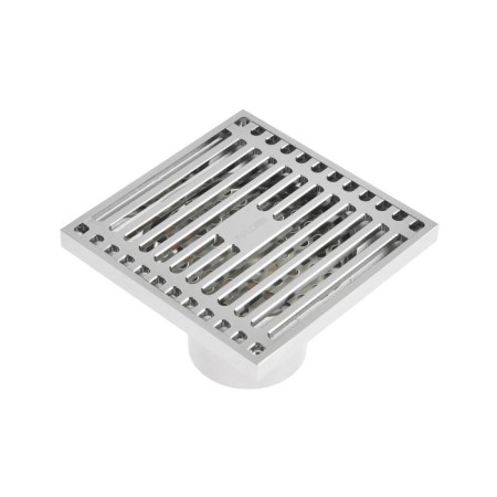 Gag Aflorn AF10610-10, D = 50 mm, vertical, 100x100 mm, brass, chrome