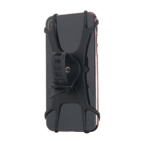 Moto phone holder for steering wheel, rotation 360, black-3