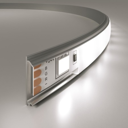Flexible aluminum profile Elektrostandard, for LL-2-ALP012 2000X15X6.4 mm LED strips