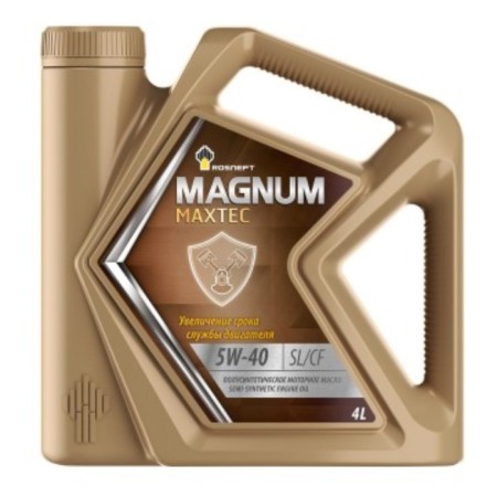 Motor oil Rosneft Magnum MAXTEC 5W-40, 4 l p/synt