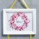 Triple photo frame on braid L-2 15x21 cm white (plastic screen)