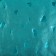 Metallized "heart", turquoise, 0.7 x 2 m