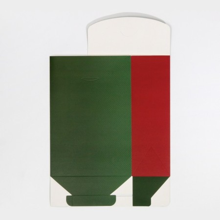 Folding “Wreath” box, 15 x 7 x 22 cm, new year-5