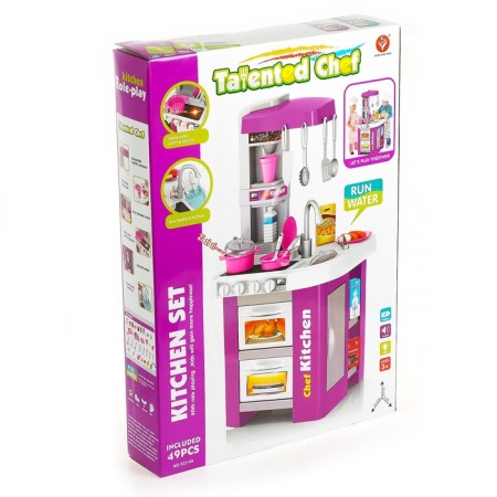 Game module Kitchen "Talented cook", light, sound, water runs from the crane, the color of mix-2