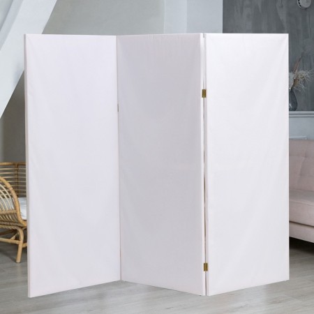Shirma "White", 210x160 cm (3 panels)