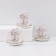 Tea service ceramic "Provence", 12 items: 6 cups 200 ml, 6 saucer d = 13.5 cm