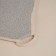Massage Massage SL Home "Ortika", bamboo fiber, 21 × 20.5 cm, beige color