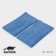 Raccoon rag, 220 g/m², 60 × 80 cm, microfiber, ultrasound, 2 pcs, blue color