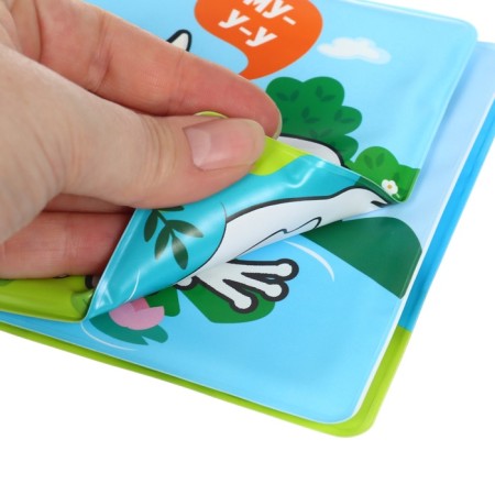 Book - coloring for the bath "Who says"-7