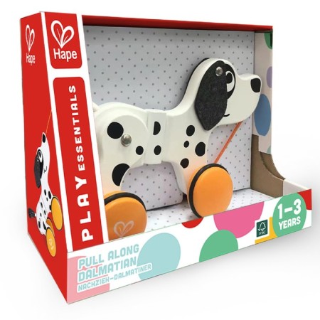 Hape toy “Beasts. Dog ", on a rope-3