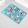 Plastic sticker "Active snowman" 24.5x19.5 cm
