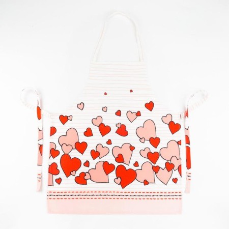 Apron "Ethel" Cat’s Love 60x65cm, 100% cotton, sarzha 190 g/m2-3
