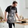 Apron "Ethel" Male 73x71 cm, 100% cotton, sarzha 190 g/m2