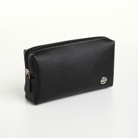 Lightning cosmetic bag, Textura, black color-3