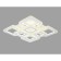 LED LED LED Ambrella Light, Ice, FA1737, 8XLED, 215 W, 16125LUM, 3000-6400K, white color, chrome