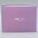 Gift box, packaging, "lavender" 16.5 x 12.5 x 5 cm