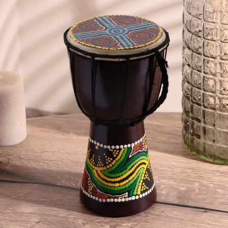 Souvenir musical instrument "Different drum -jambe" 13x13x24 cm, mix-3