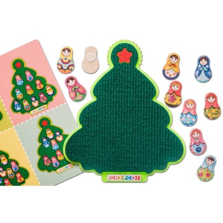 Puzzle rug "nesting dolls-ruddy cheeks"-1