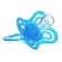 Nipple set - a dummy with a holder, SL, CL +6 months, with a cap "Butterfly", Blue