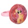 A set of rings on the holographic substrate "Pony" 5 pcs, My Little Pony mix