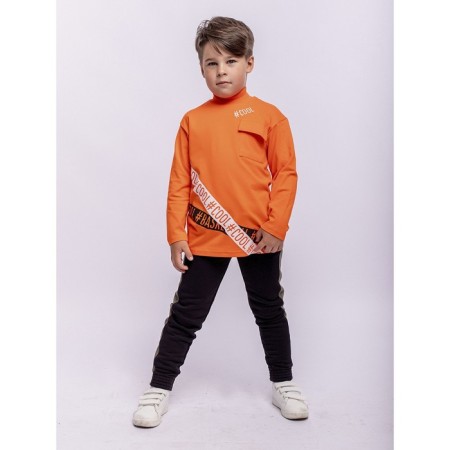 Longshel for a boy, height 98 cm, orange color
